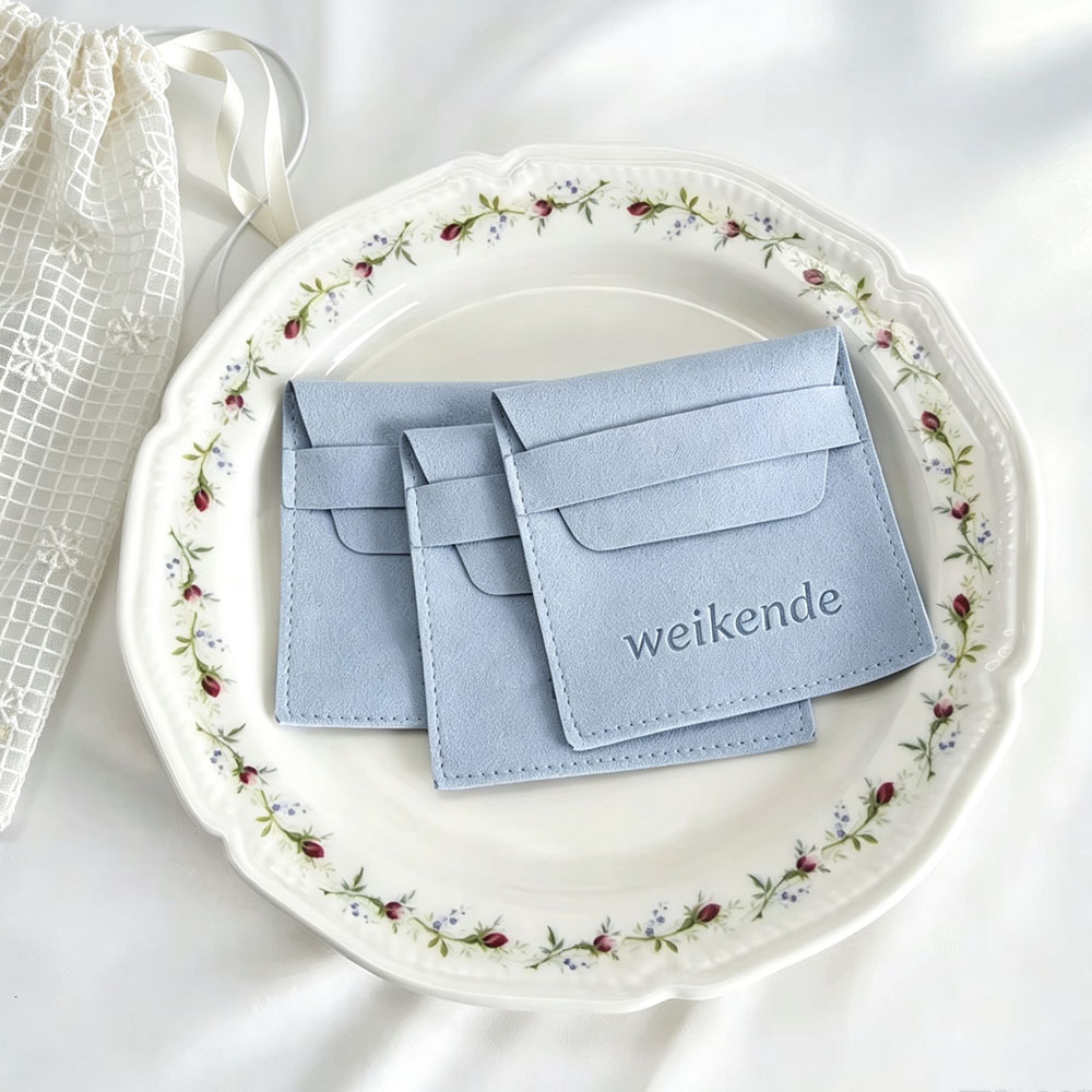 Flap Bag Envelope - 100Pcs Luxury Personalized Baby Blue Small
