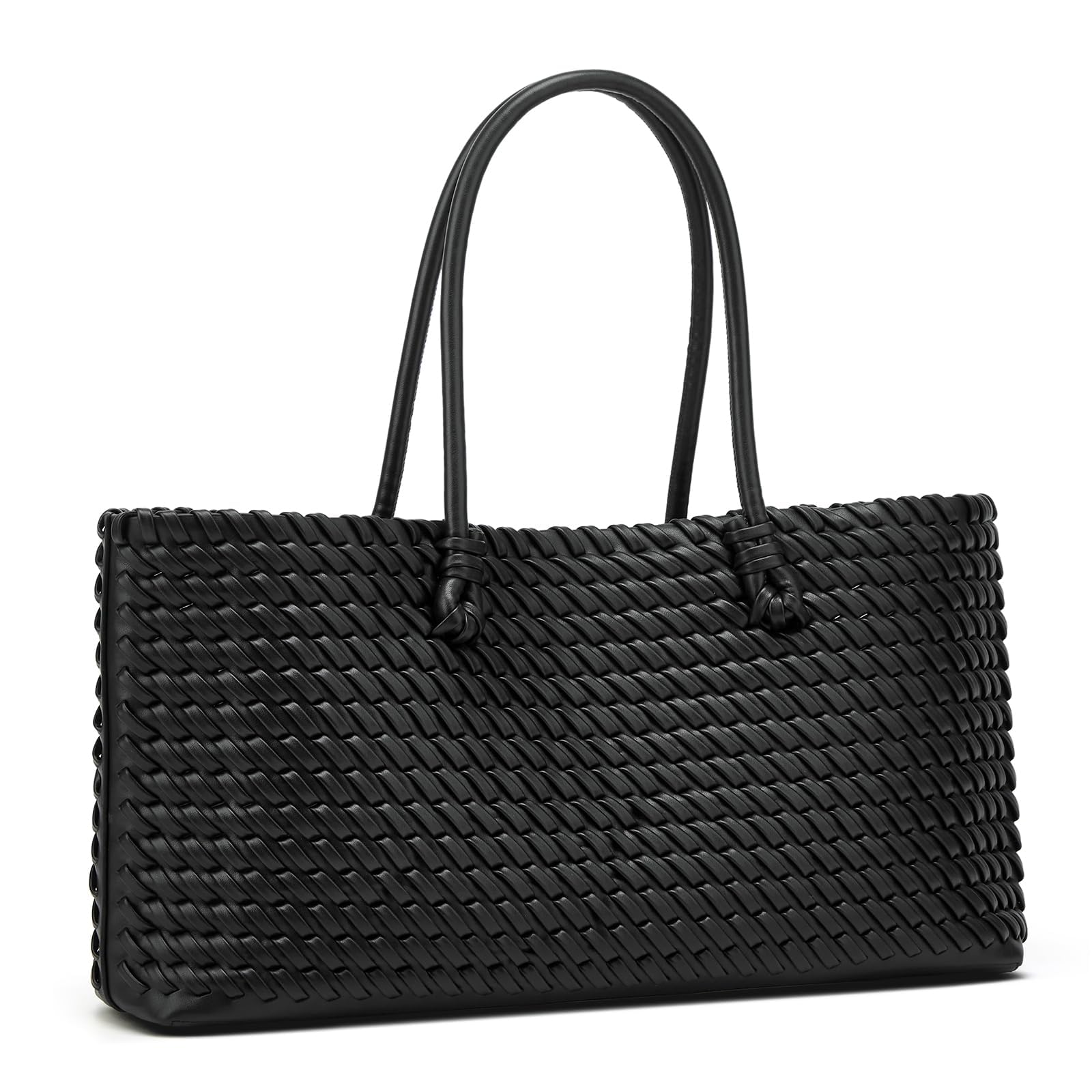 Women'S Work Bags Tote - Woven Tote Bag Women Underarm Shoulder