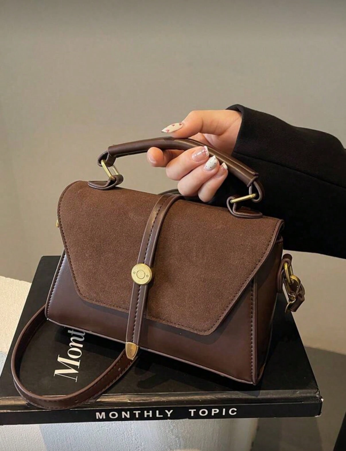 Women'S Best Bags For Work - PU Leather Mini Square Shoulder Bag,