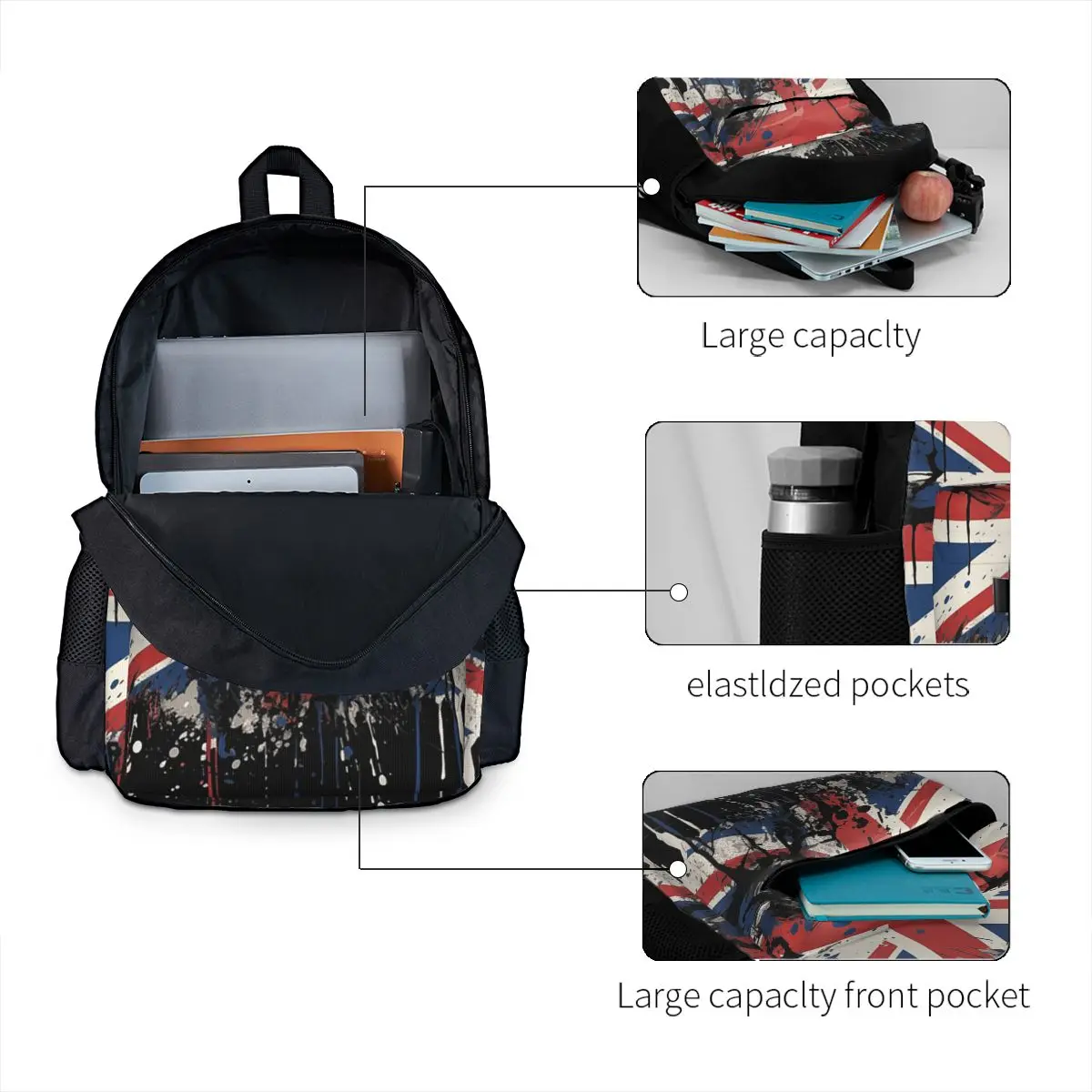 Union Jack Flag Of The UK Stud - Women Bags Uk review and price