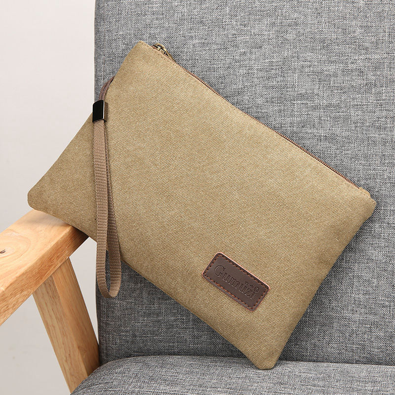 Zipper Wristlet Bag Canvas Sof - Flap Bag Envelope review and price