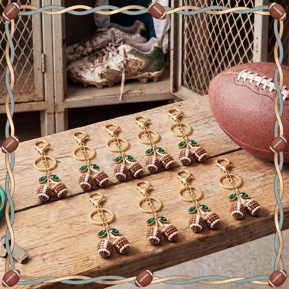 2/4/8 Pcs Cherry Football Keyc - Women Bags For Eid review and price
