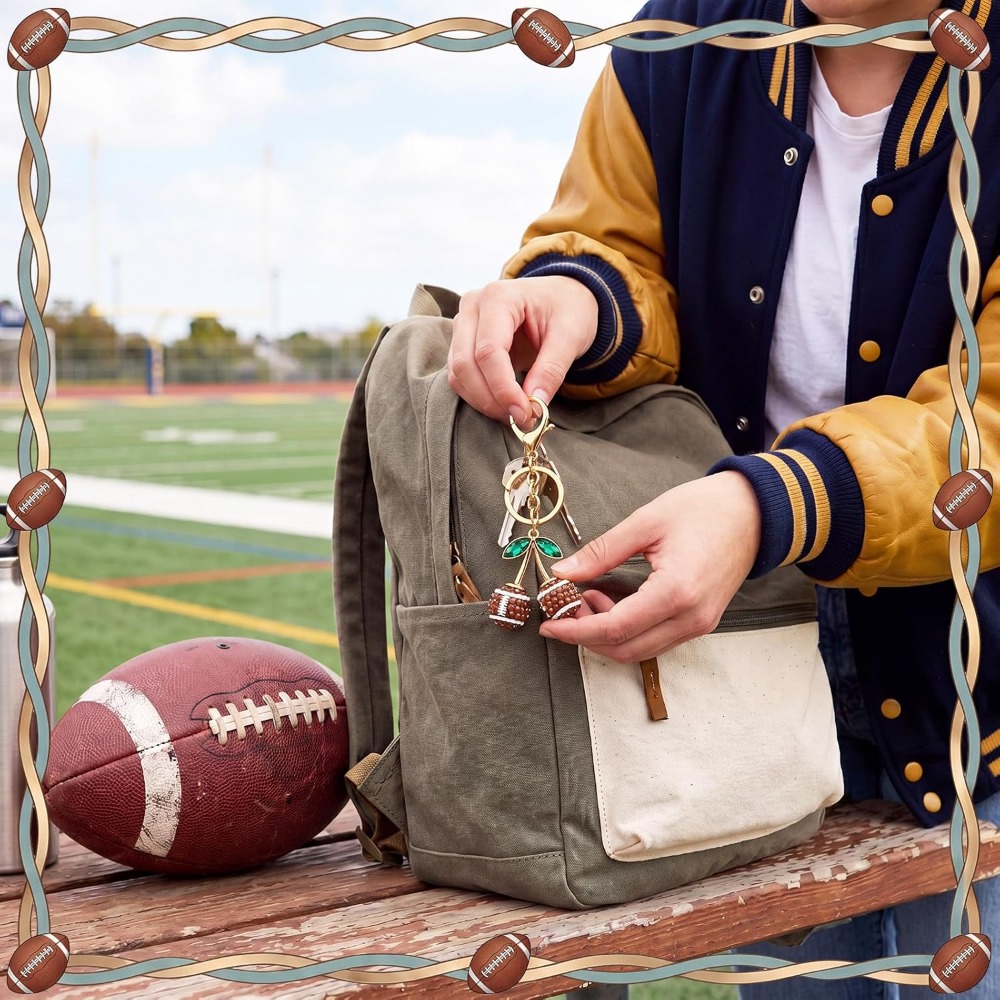 2/4/8 Pcs Cherry Football Keyc - Women Bags For Eid review and price