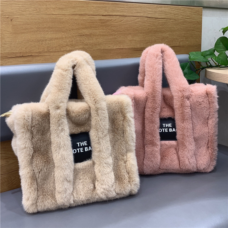 Winter Women Faux Fur  Plush T - Women'S Tote Bags Designer review and price