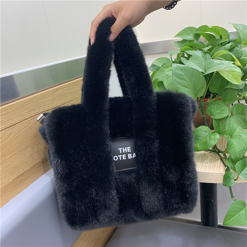 Winter Women Faux Fur  Plush T - Women'S Tote Bags Designer review and price