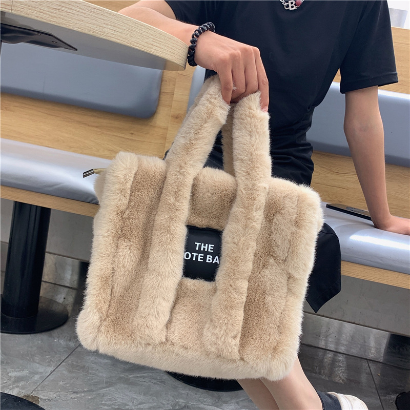 Winter Women Faux Fur  Plush T - Women'S Tote Bags Designer review and price