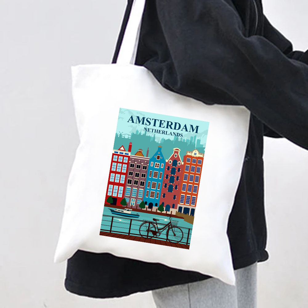 City view Amsterdam Canal and  - Women Bags Netherlands review and price