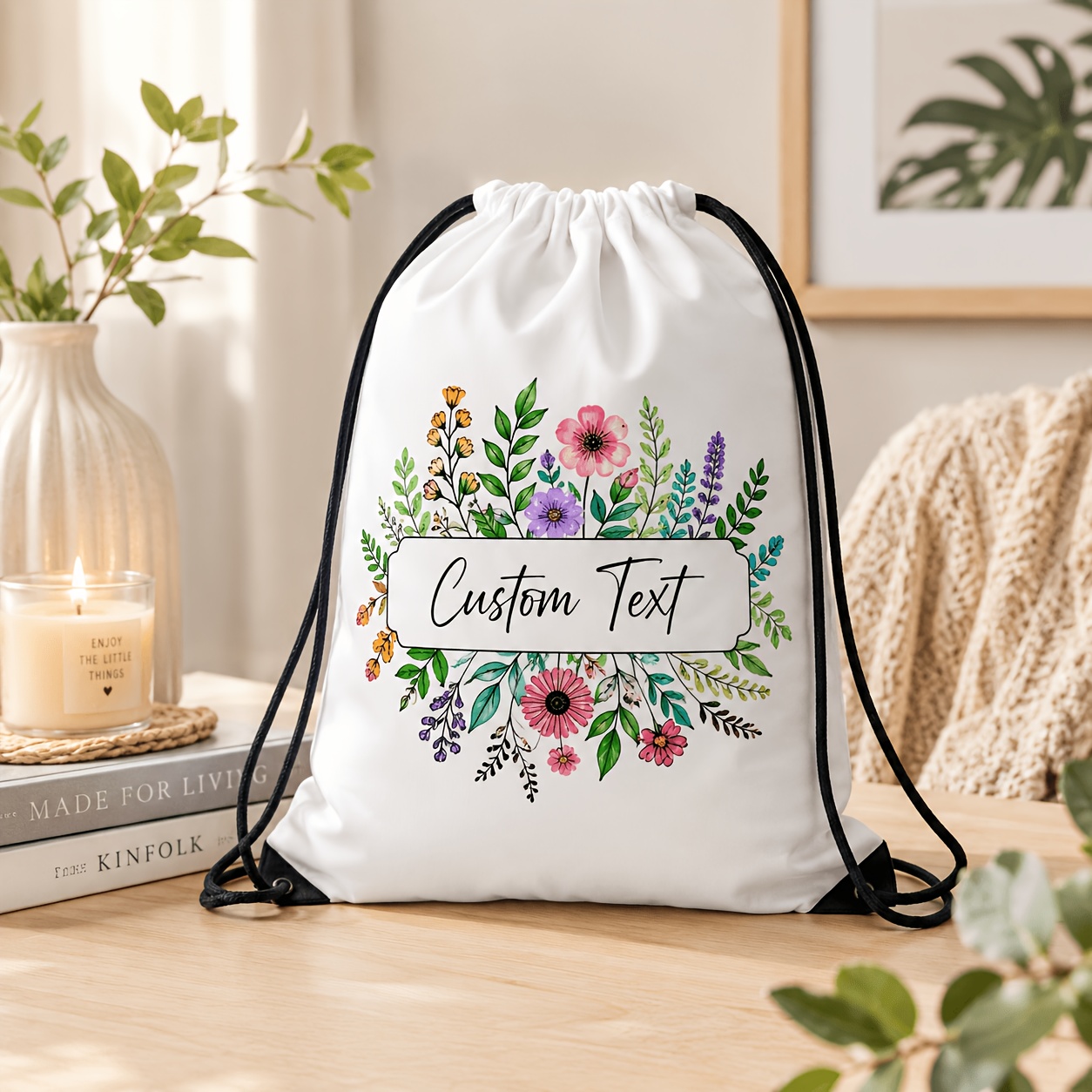 Personalized Drawstring Bag Cu - Women Bags For Eid review and price