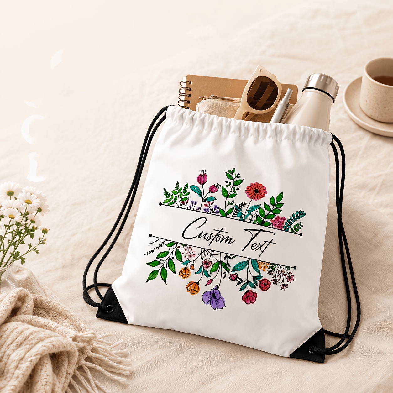 Personalized Drawstring Bag Cu - Women Bags For Eid review and price