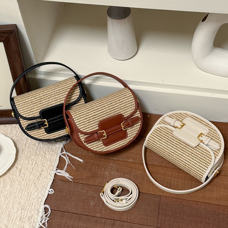 England Style Mini Straw Saddl - Women Bags Luxury review and price