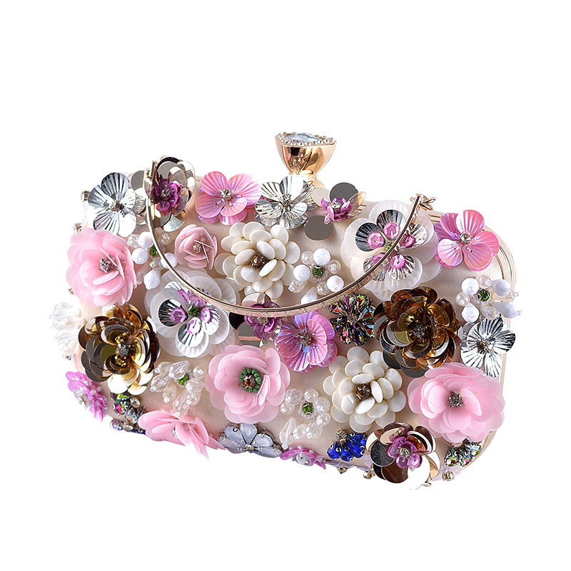 Fashion Women Bags Flower Diam - Mini Purse Chain review and price