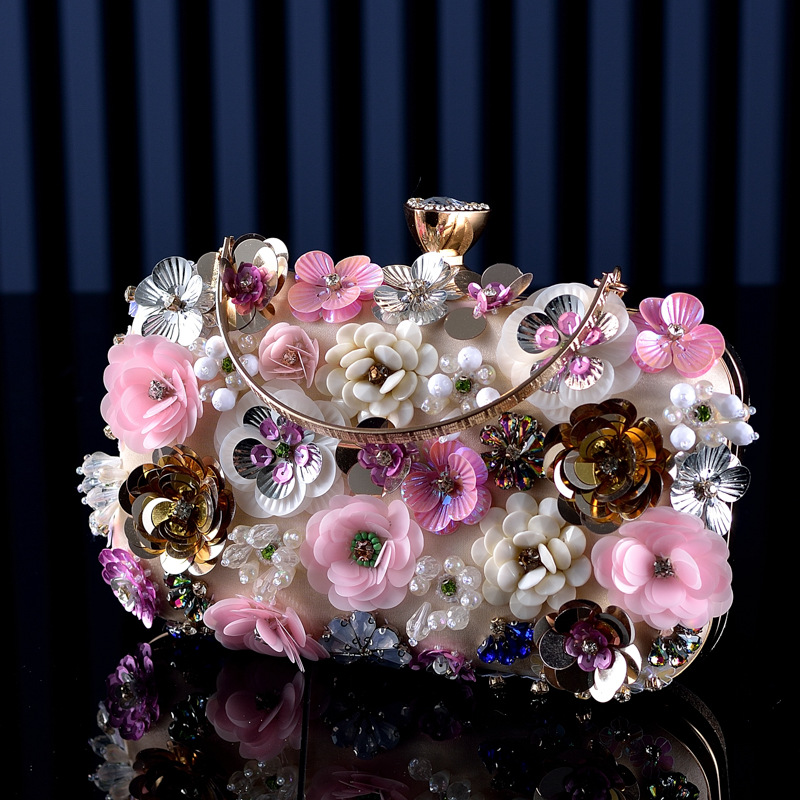 Fashion Women Bags Flower Diam - Mini Purse Chain review and price
