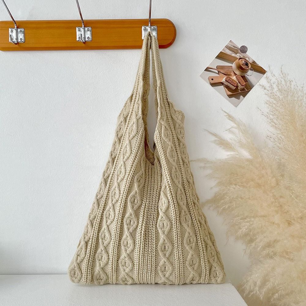 Knitted Braid Crochet ToteBag  - Women'S Tote Bags Designer review and price