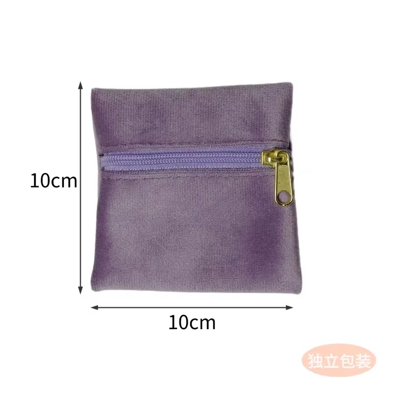 10Pcs Velvet Zipper Jewelry Po - Women Bags For Eid review and price